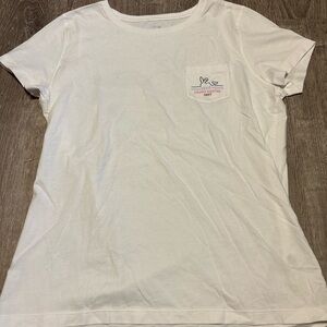 Vineyard Vines White Easter Graphic Tee